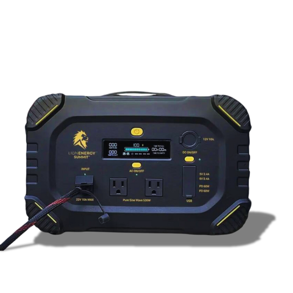Lion Energy Lion Summit - LifePO4 Power Generator (530W / 665Wh)
