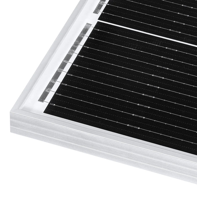 200 Watt Solar Panel | High Efficiency 12V Monocrystalline (19.98% Efficiency) | 25-Year Power Output Warranty