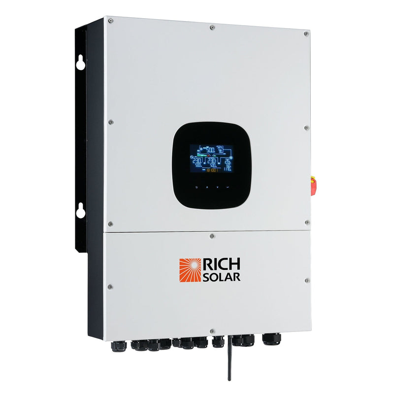 RICH SOLAR NOVA 12K PV Hybrid Inverter Solar Kit | 61.44kWH Server Lithium Battery [KIT-SR0002]