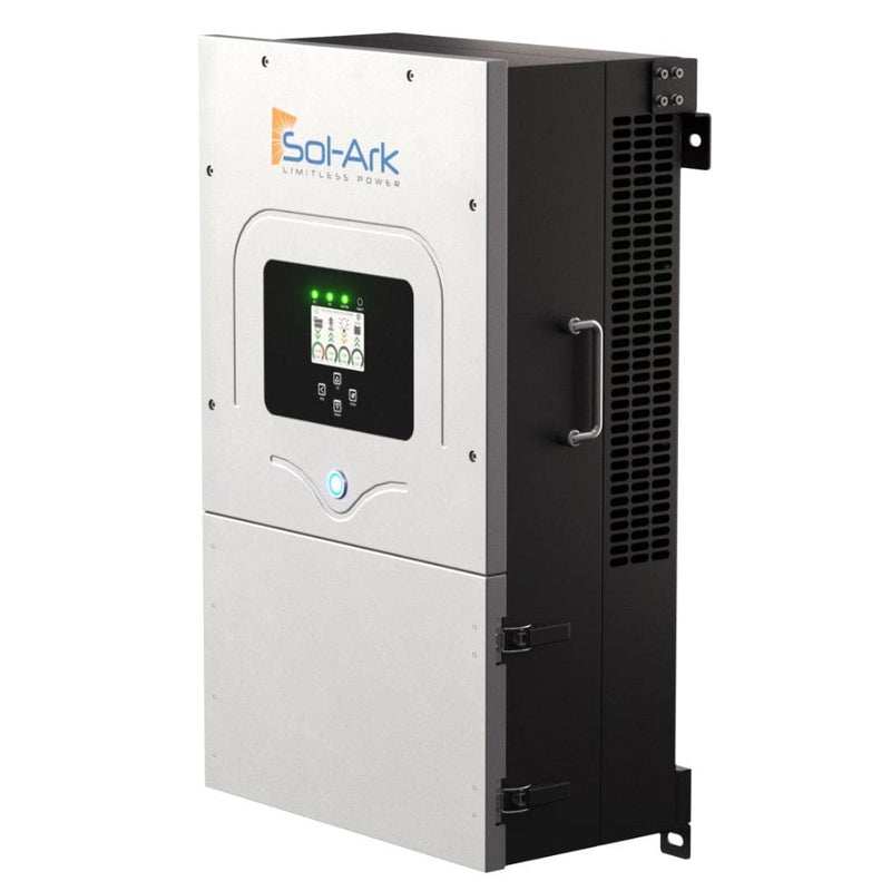 Sol-Ark 12K 120/240/208V 48V [All-In-One] Pre-Wired Hybrid Solar Inverter | 10 Year Warranty