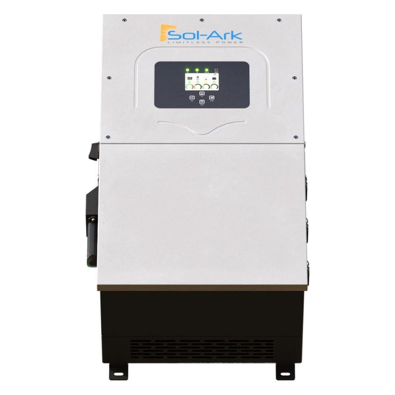 Sol-Ark 15K 120/240/208V 48V [All-In-One] Pre-Wired Hybrid Solar Inverter | 10 Year Warranty