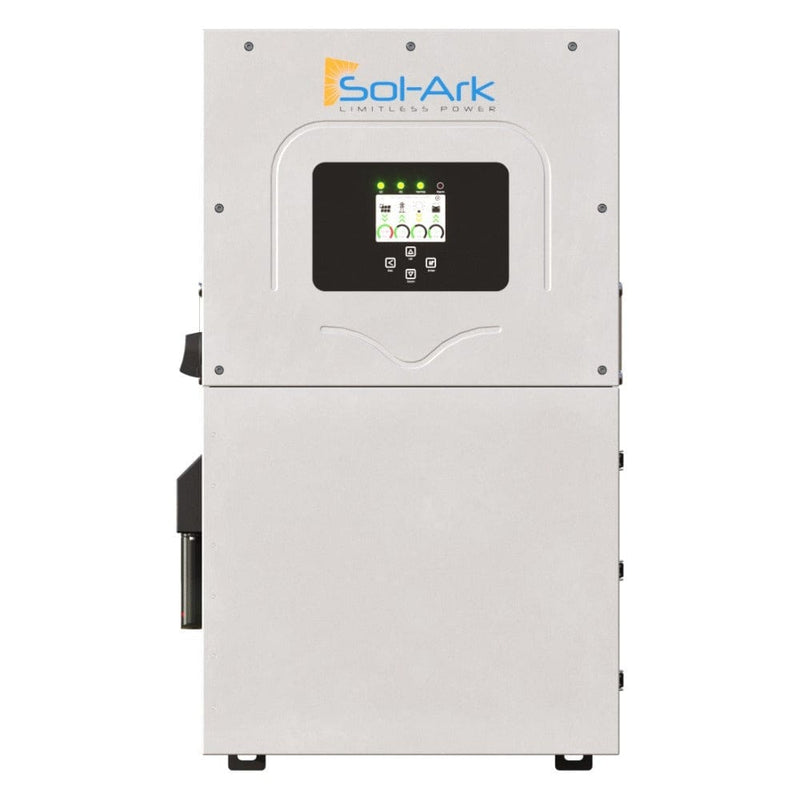 Sol-Ark 15K 120/240/208V 48V [All-In-One] Pre-Wired Hybrid Solar Inverter | 10 Year Warranty