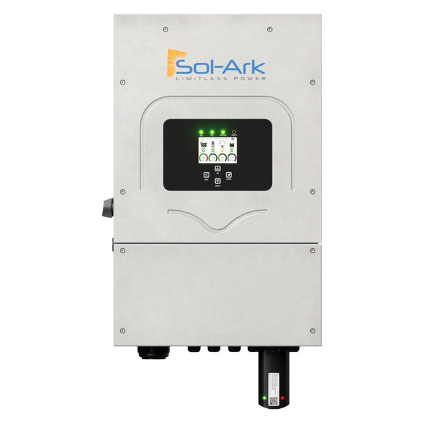 Sol-Ark 8K 120/240/208V 48V [All-In-One] Hybrid Solar Inverter (EMP Hardened) | 10 Year Warranty