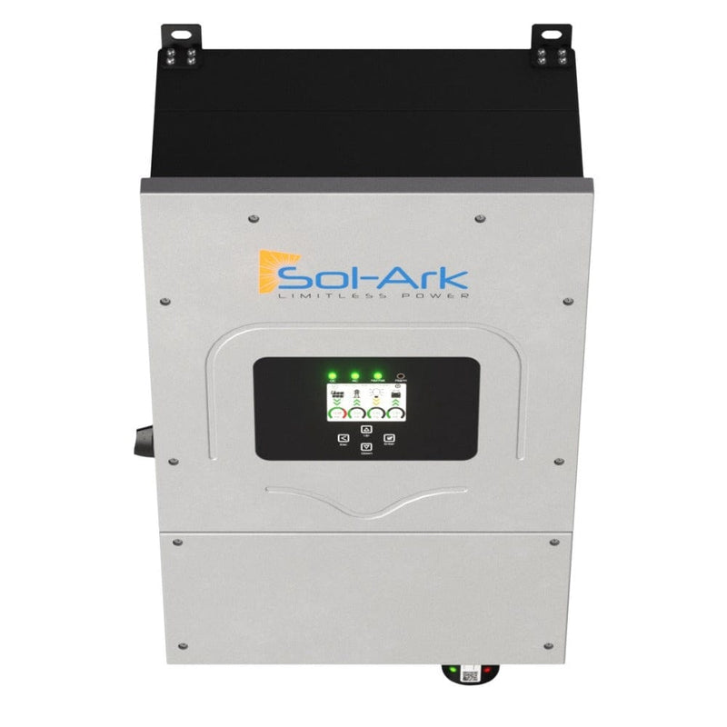 Sol-Ark 8K 120/240/208V 48V [All-In-One] Hybrid Solar Inverter (EMP Hardened) | 10 Year Warranty