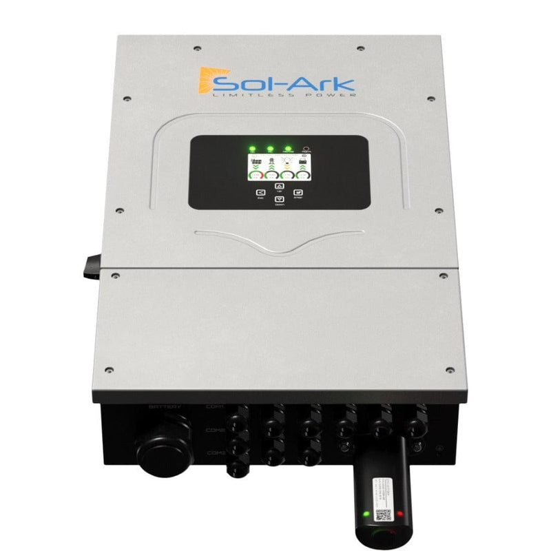 Sol-Ark 8K 120/240/208V 48V [All-In-One] Hybrid Solar Inverter (EMP Hardened) | 10 Year Warranty