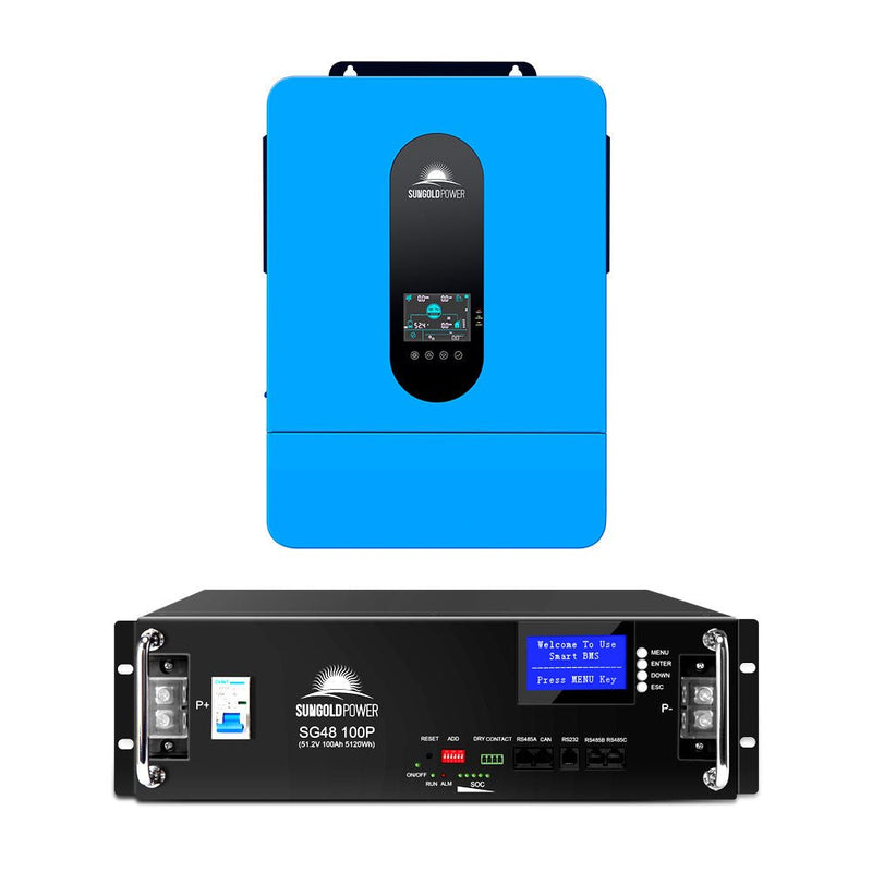 SunGold Power | 6.5kW 48V Split Phase Solar Inverter | SPH6548P