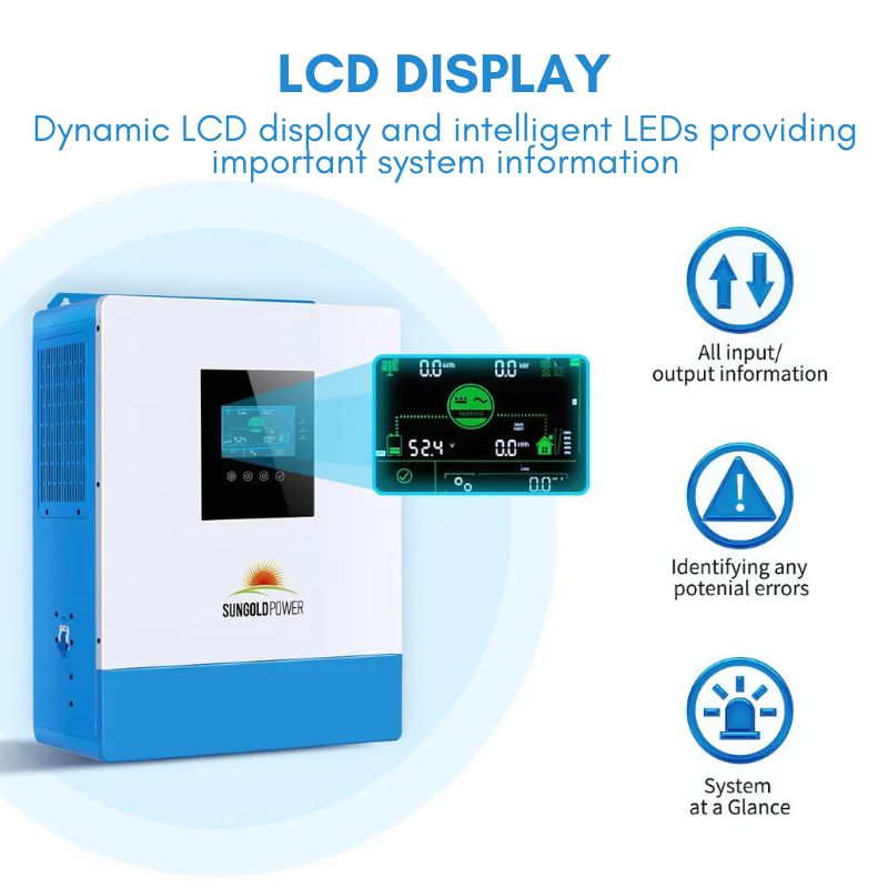 SunGold Power 10,000W 48V Solar Charger Inverter (2 Units Parallel) (Pre Order: ETA END OF JULY)
