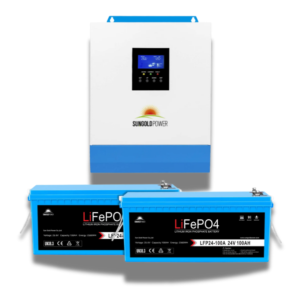 Sungold Power 3000W 24V Solar Inverter Charger (PRE-ORDER: ETA END OF JULY)