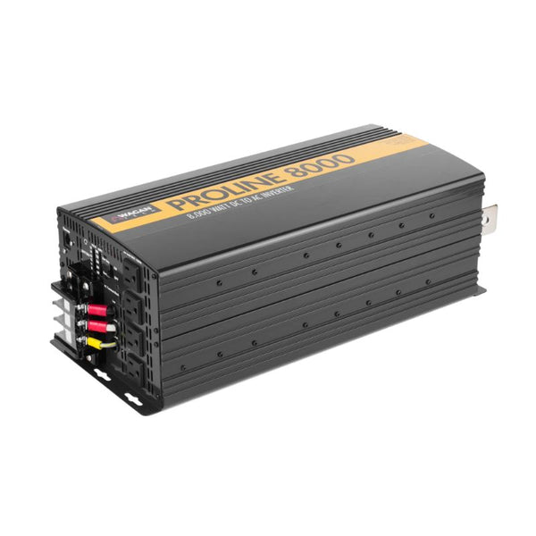 Wagan Tech ProLine™ 8,000 Watt (MSW) Inverter in Black with Remote Included