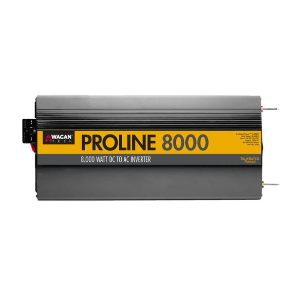 Wagan Tech ProLine™ 8,000 Watt (MSW) Inverter in Black with Remote Included