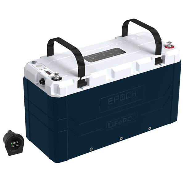Epoch 12V 460Ah LiFePO4 V2 Elite Series Battery | 3500 Cycles | IP67 Rated | Internal Heating
