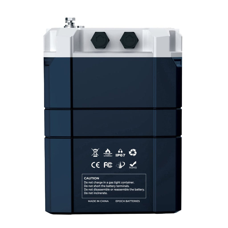 Epoch 12V 460Ah LiFePO4 V2 Elite Series Battery | 3500 Cycles | IP67 Rated | Internal Heating