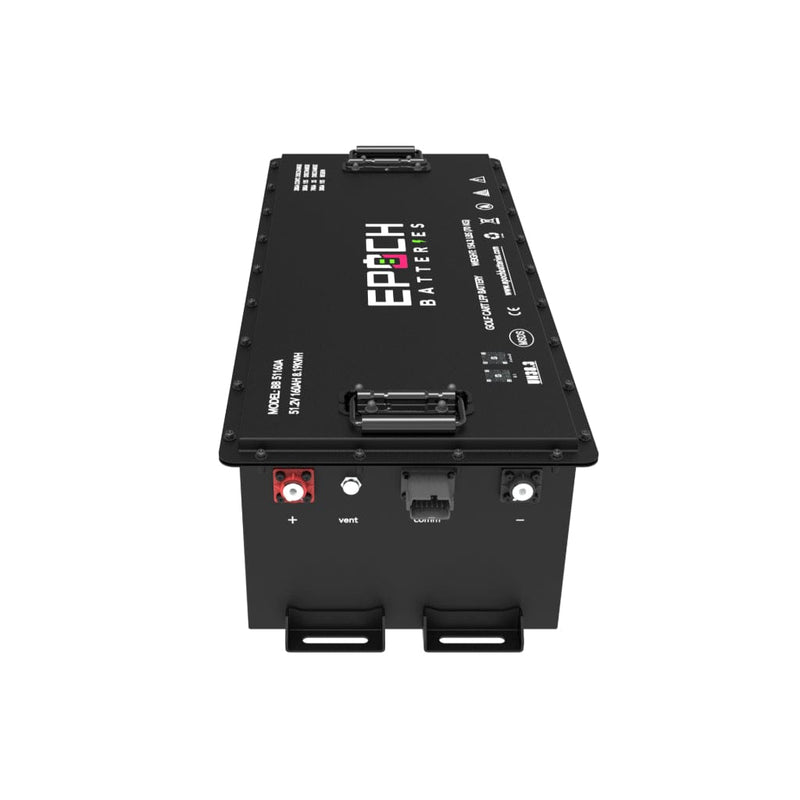 Epoch 48V 160Ah LiFePO4 Golf Cart Battery Set | 3500 Cycle | IP67 Rating | BMS
