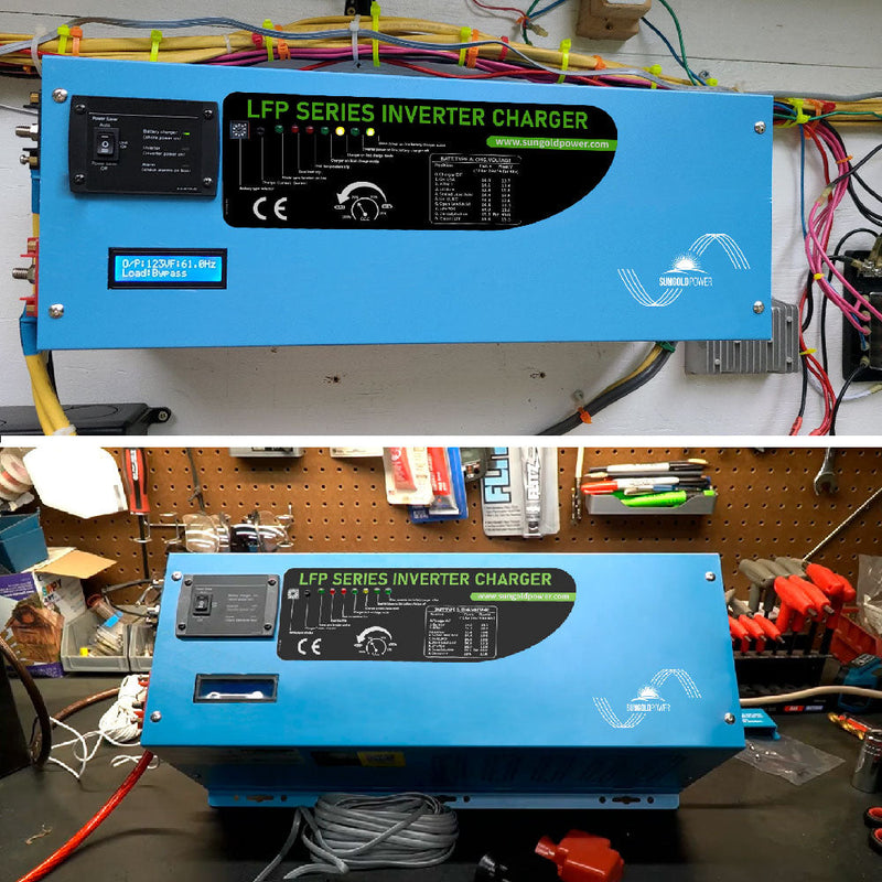 Sungold Power 4000W DC 12V Pure Sine Wave Inverter With Charger (Pre-order: ETA Mid August)